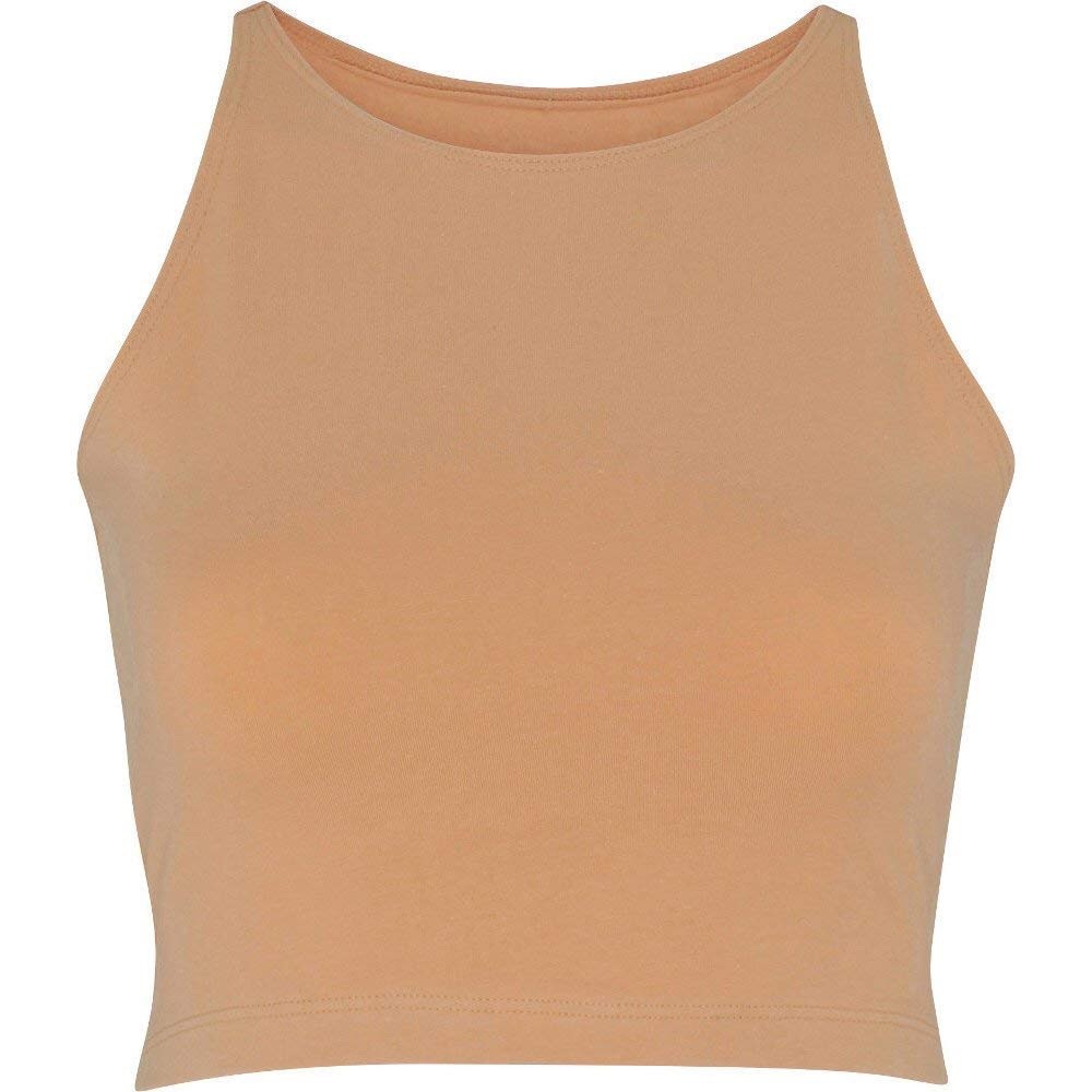 American Apparel Nude Crop Top